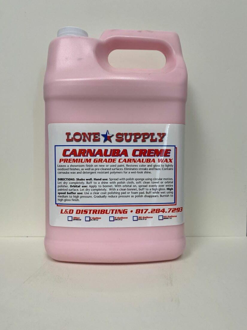 Carnauba Creme Wax